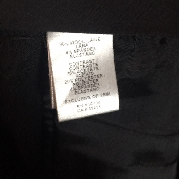 BCBGMAXAZRIA SATIN SIDE STRIPE TUXEDO DRESS WIDE LEG PANTS NWT - Picture 8 of 8